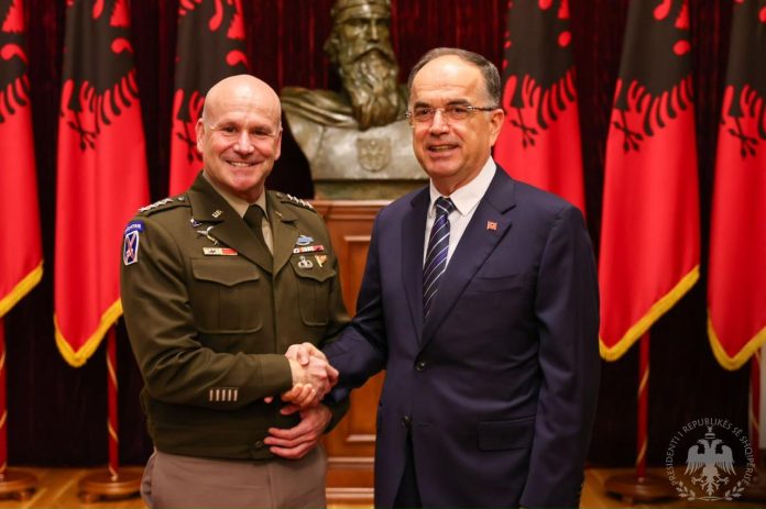 President Begaj welcomes NATO Supreme Commander in official visit to Albania