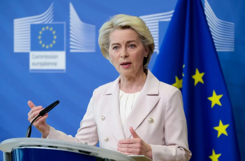 European Commission President Ursula von der Leyen