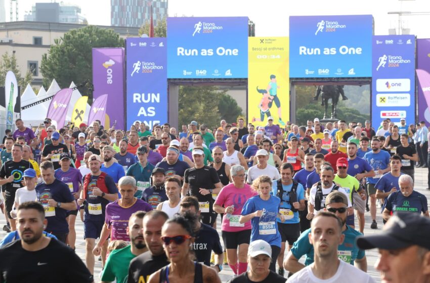 Tirana Marathon 2024 kicks off with 5,000 runners