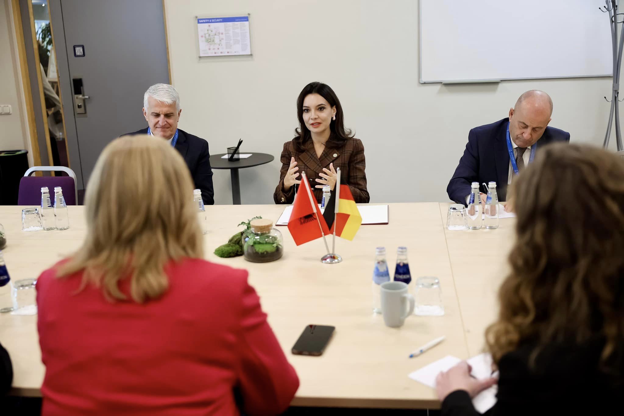 Albanian Parliament Speaker Elisa Spiropali attends Third Parliamentary Summit of the International Crimea Platform in Riga