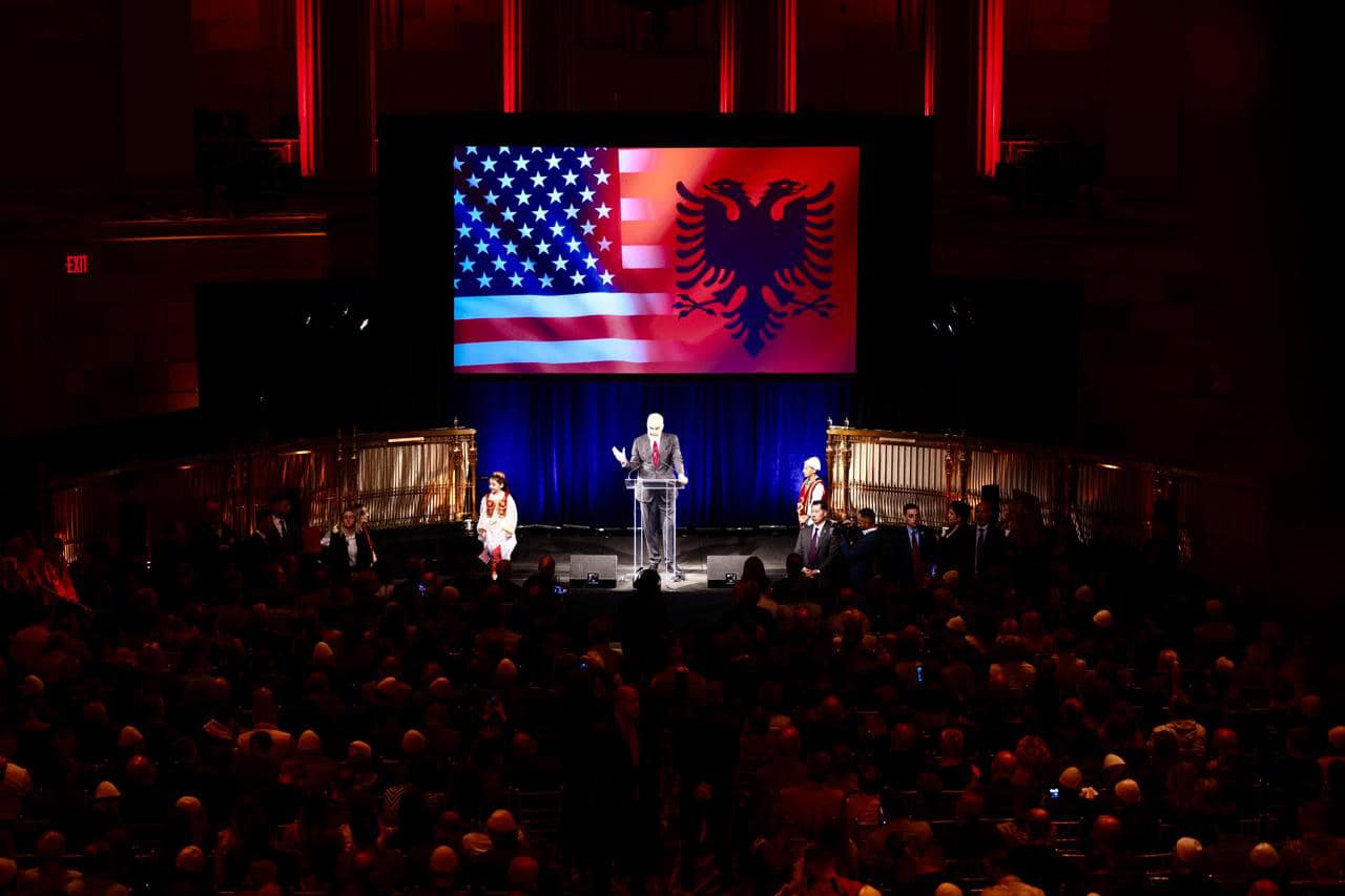 Edi Rama reengages with Albanian diaspora in NY, showcases judicial reform 