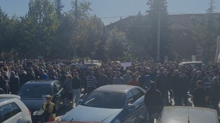 Protesters in Pajovë village block road demanding urgent road safety measures after tragic death