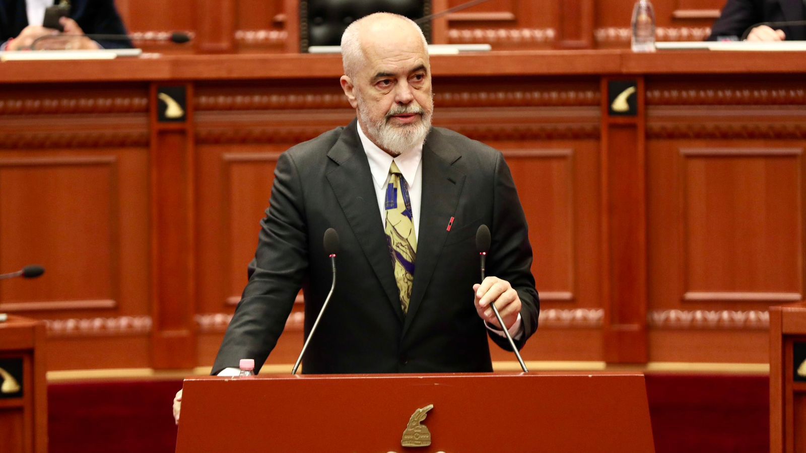 Albanian PM slams opposition over budget debate