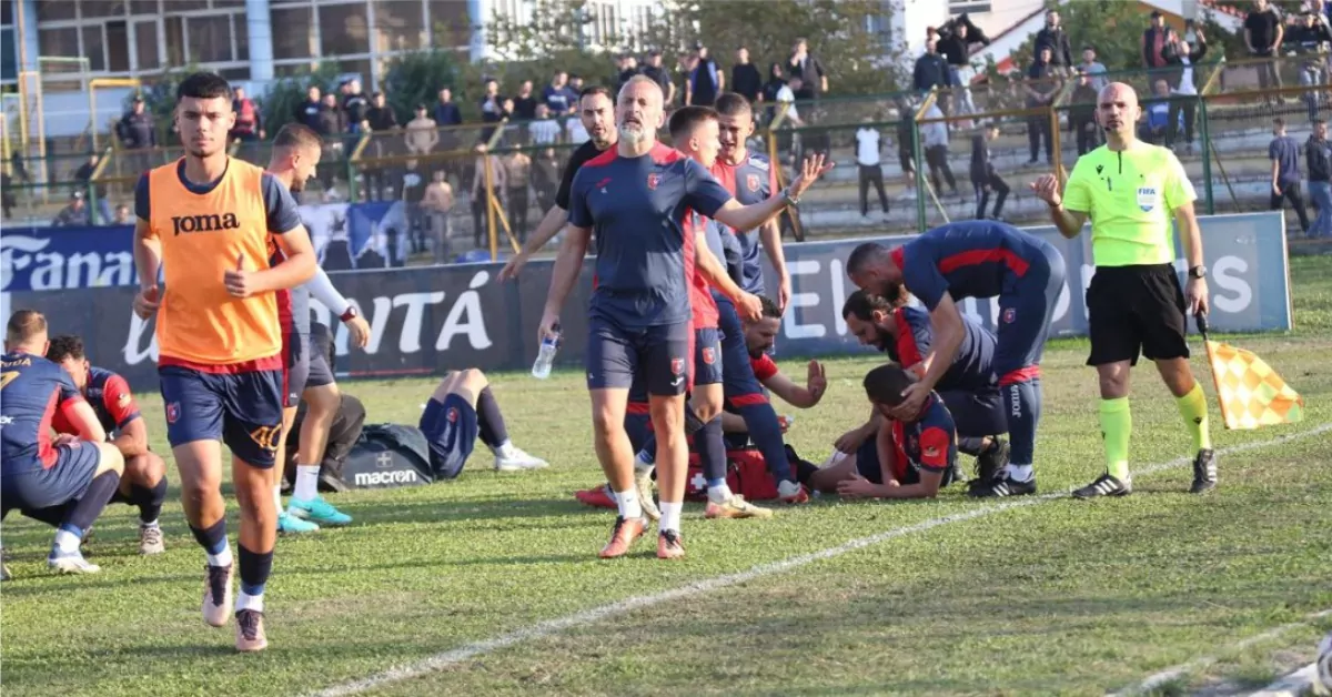 Tirana FC penalized after fireworks incident leaves Vllaznia SC player hospitalized