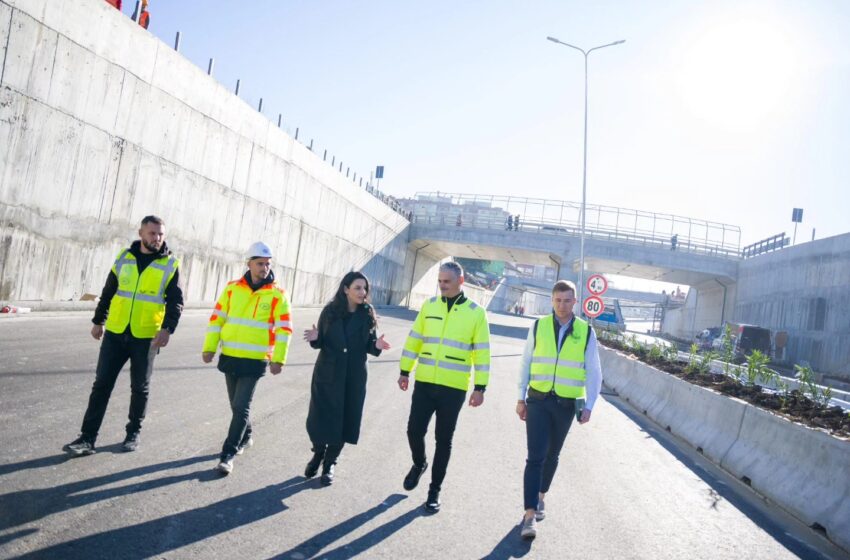 Tirana’s Great Ring Road to open for traffic on Monday afternoon