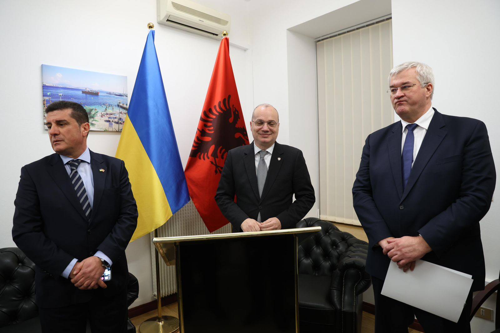 Albania inaugurates Kyiv Embassy