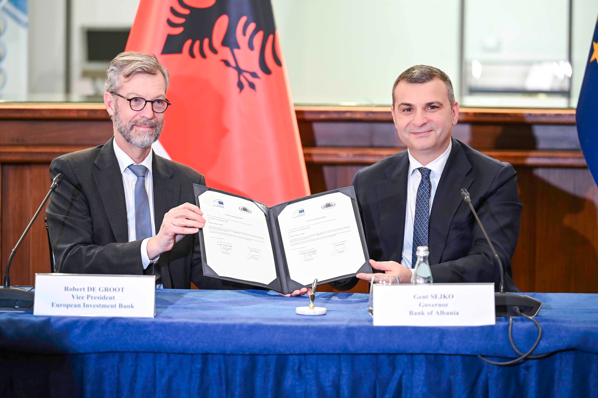 Bank of Albania and European Investment Bank join forces for sustainable development