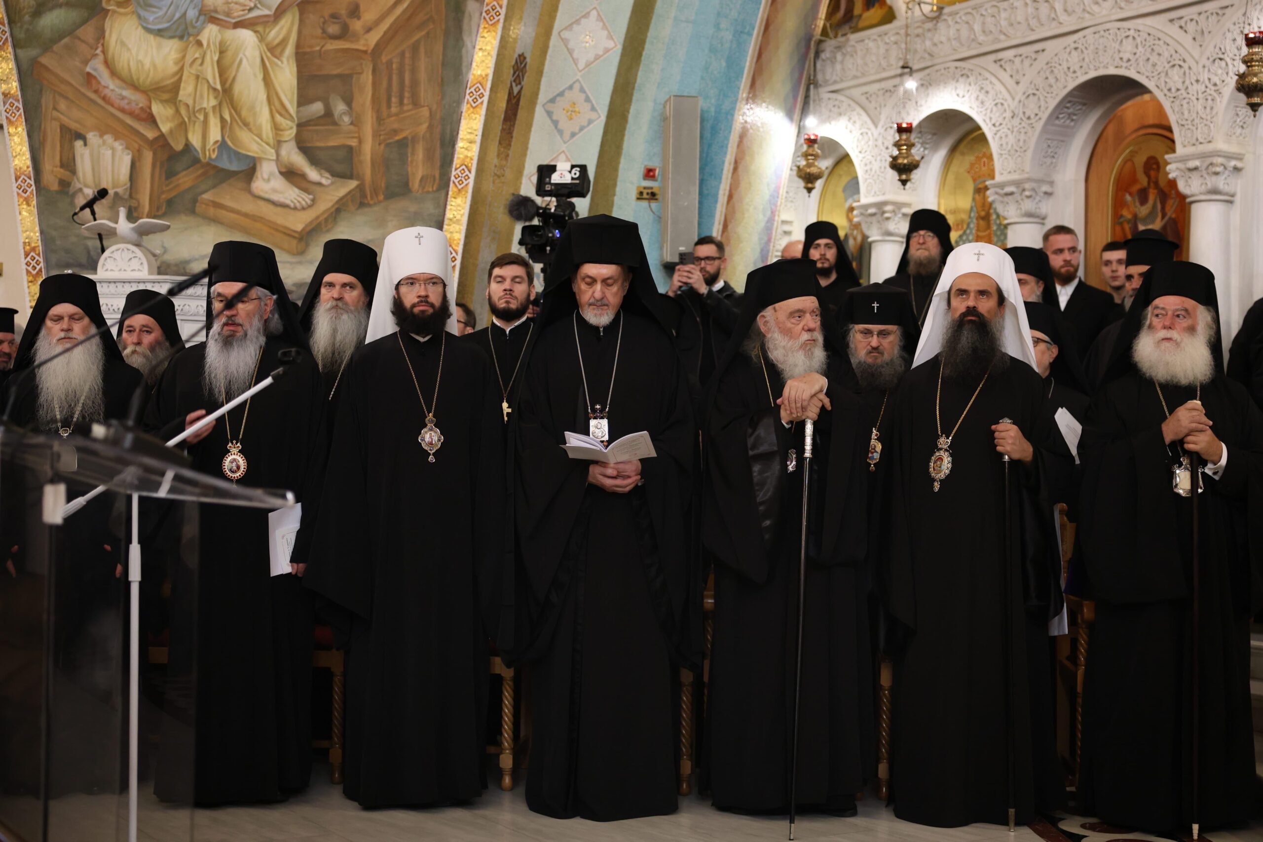 Final farewell to Archbishop Anastas Janullatos in Tirana