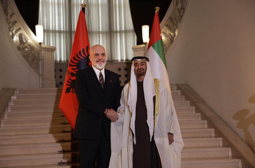 UAE President Mohamed bin Zayed Al Nahyan visits Albania, signs key cooperation agreements