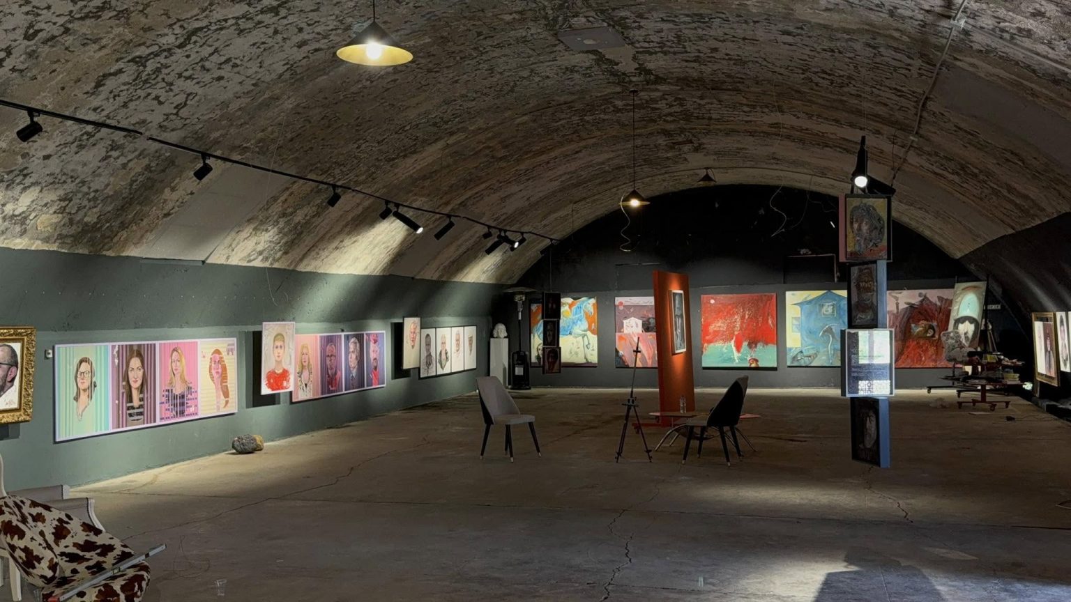 From bunkers to brushes: Helidon Haliti revives history through portraits