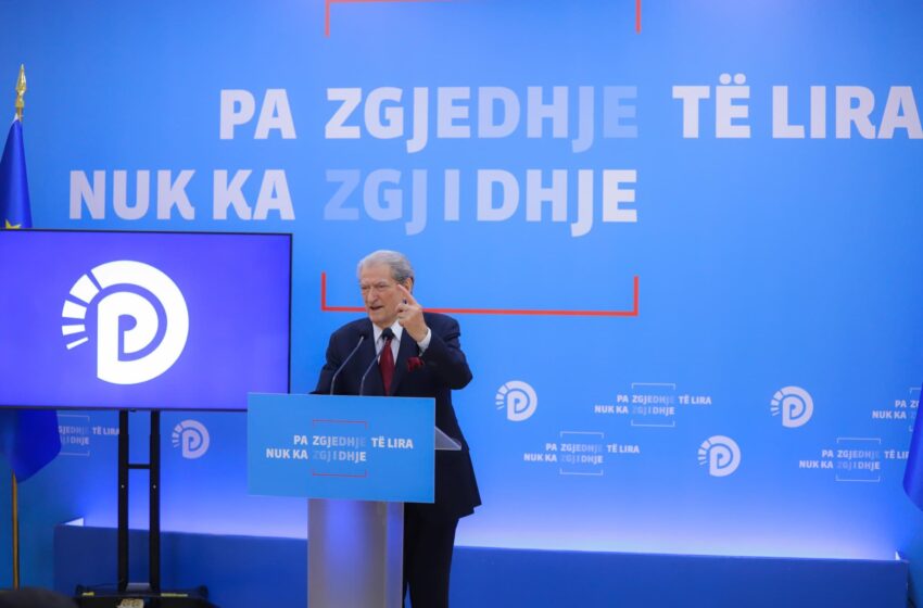 Berisha after election loss: “The fight begins now, Albanians must be patient”