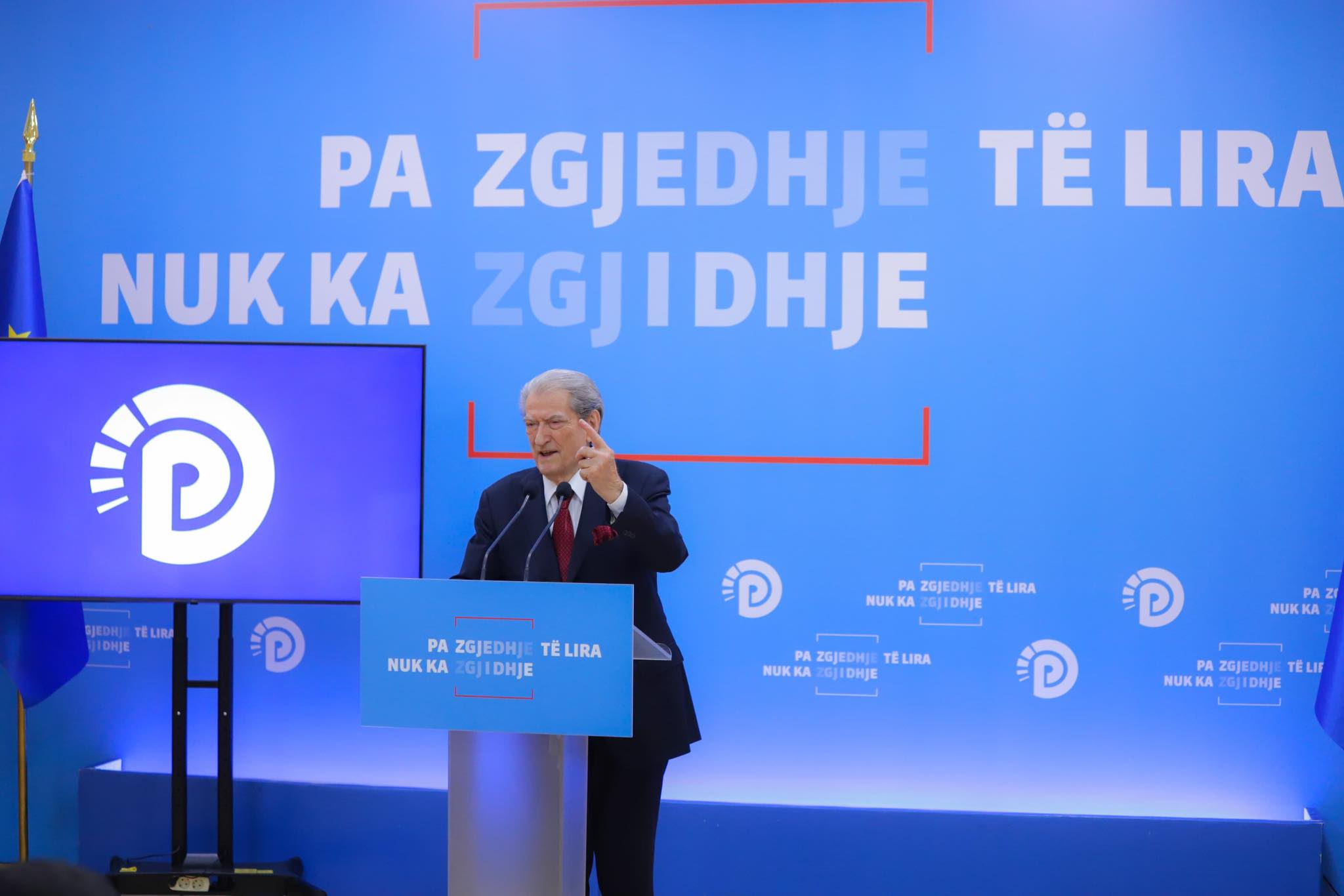 Berisha after election loss: “The fight begins now, Albanians must be patient”