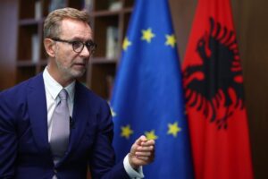 Silvio Gonzato, EU Ambassador to Albania.