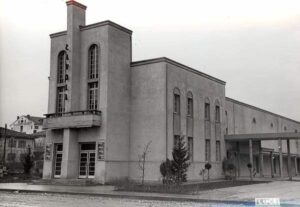 Former building of Albania's National Theatre.