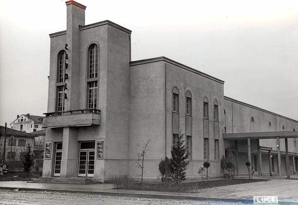Former building of Albania's National Theatre.