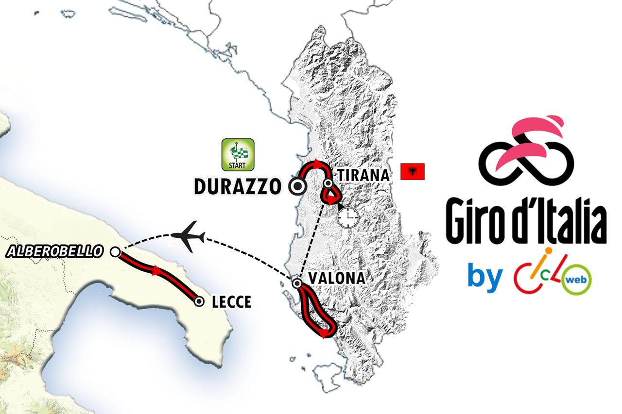 In major debut, Albania to host first three stages of 2025 Giro d’Italia
