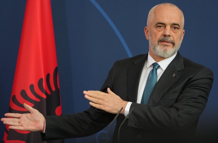 Rama clashes with Farage over migrant policy, as Albanian PM challenges UK politician’s “1 in 50” claim on Albanian in UK