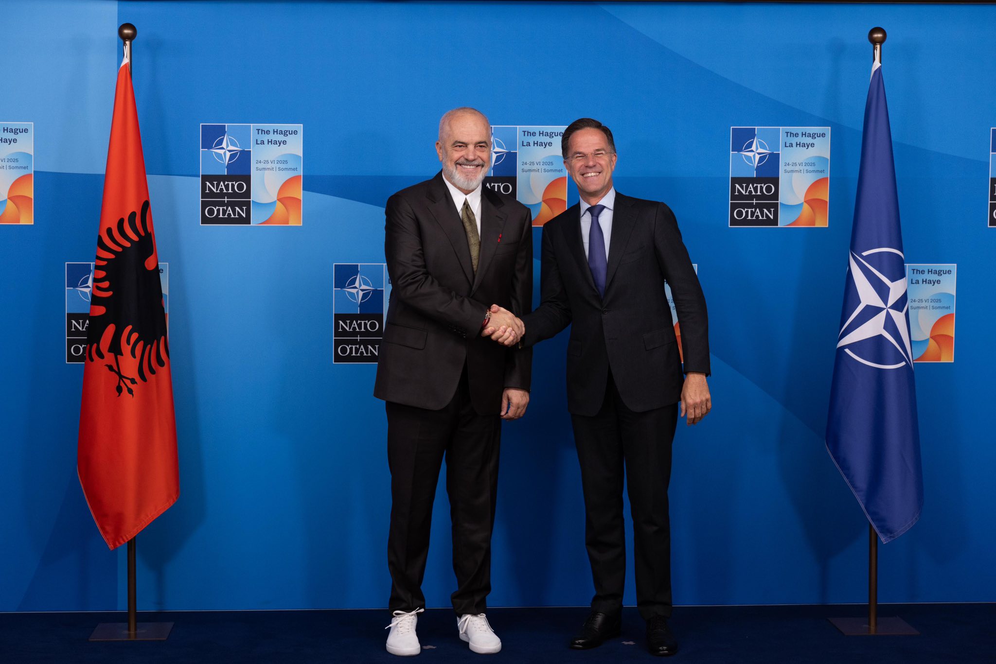 PM Rama meets NATO chief in upbeat tone ahead of The Hague summit