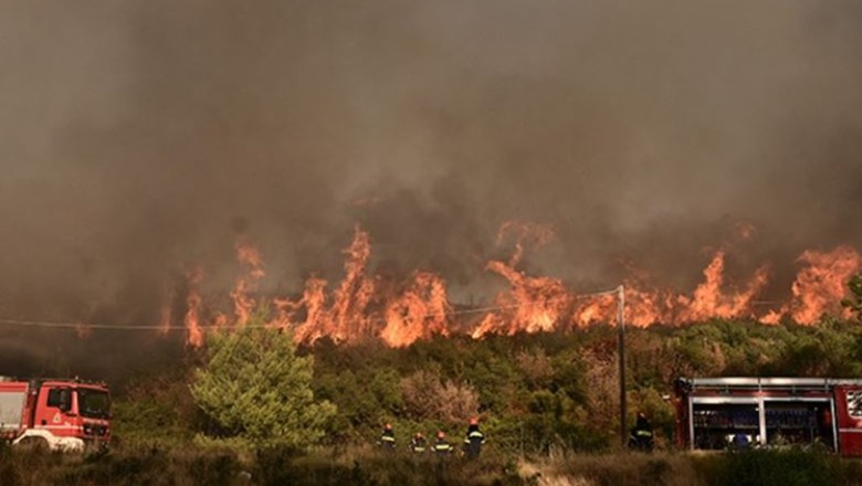 Wildfires rage across Albania as Lura and Dukat burn for days