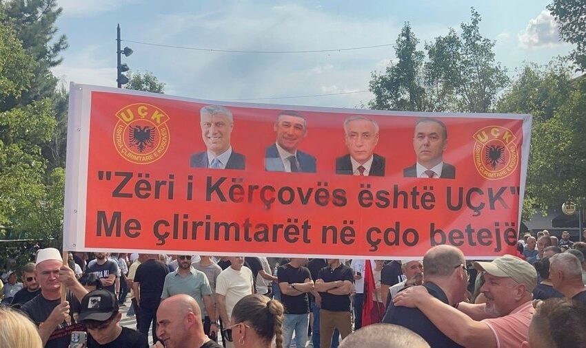 Thousands protest in Pristina against Hague rulings on former KLA leaders amid anger at government