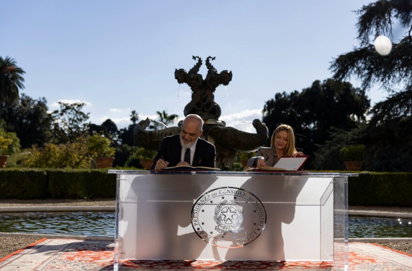 Albania and Italy hold historic intergovernmental summit, sign 16 cooperation deals