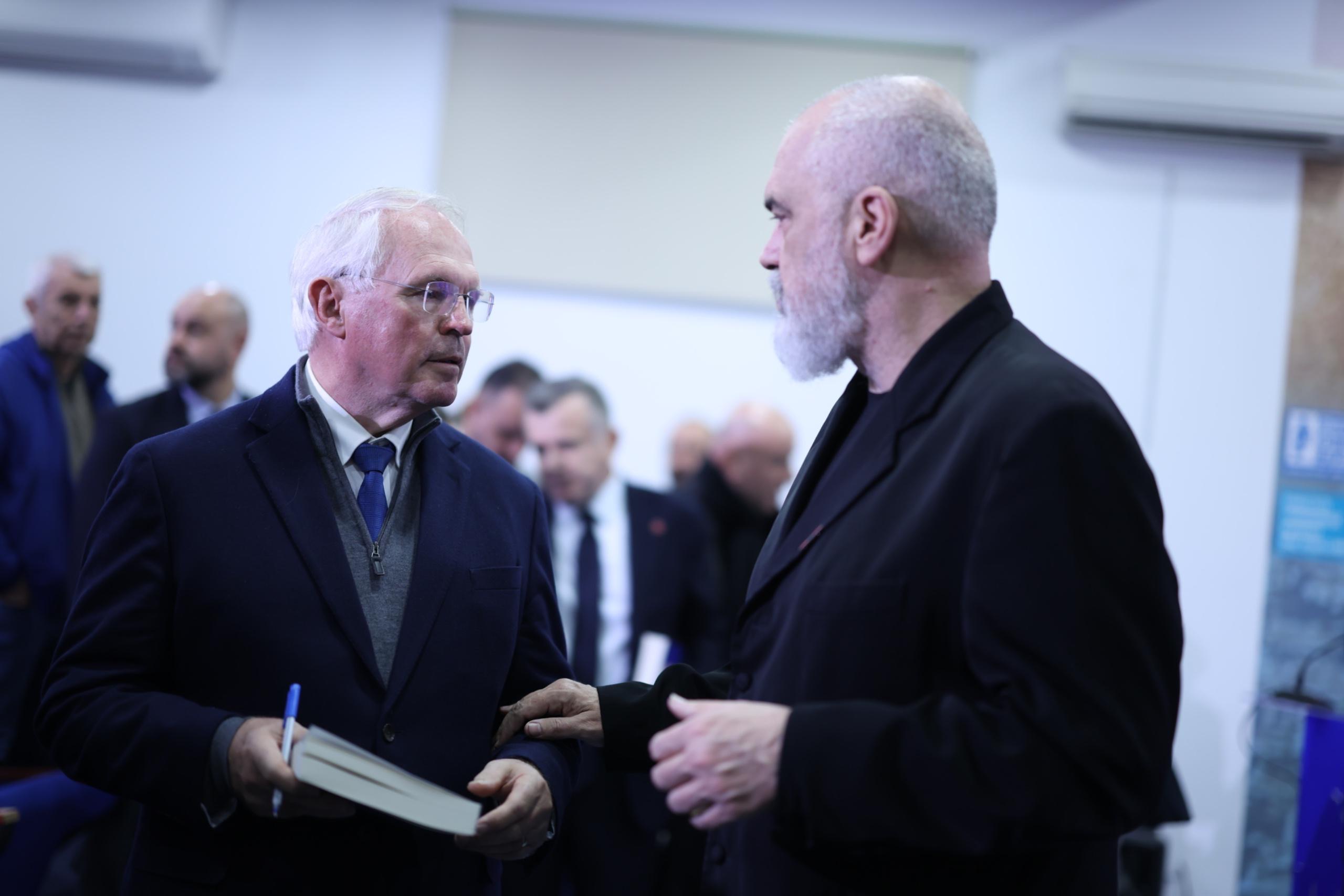 Former U.S. diplomat Christopher Hill returns to Albania for memoir launch, reflects on legacy in the Balkans