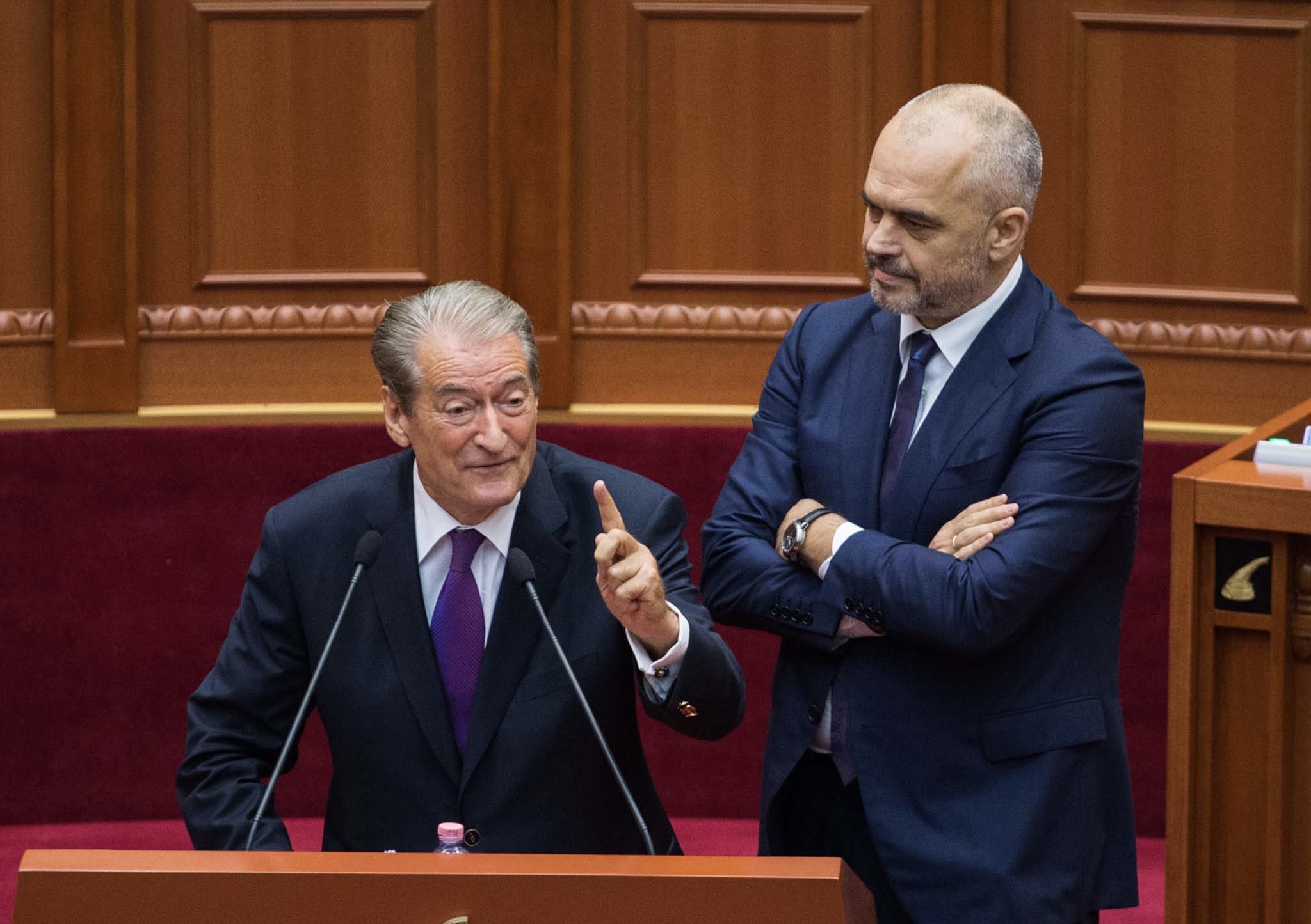 Rama–Berisha clash over Balluku suspension: Accusations, legal interpretations, and institutional tensions
